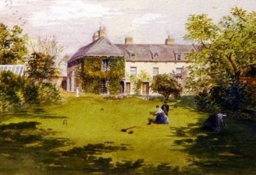 A country villa (Anónimo, escuela inglesa, 1840)