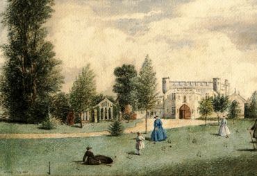 Dowding Castle, Surrey (William May Egley, 1868)