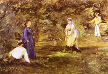 La partie de croquet à Paris (Édouard Manet, 1873)