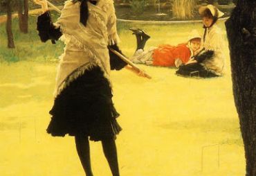 Croquet (James Jacques Tissot, 1878)