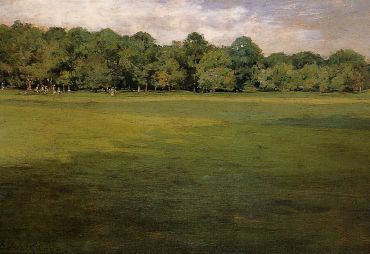 Prospect croquet lawn (William M. Chase, 1886)