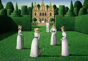 The croquet match (Larry Smart, 1978)