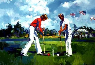 The croquet tournament (Nicola Simbari, 2000)