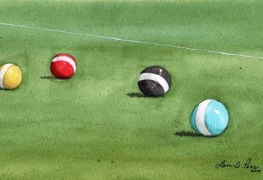 Croquet balls (Laura Poss, 2009)