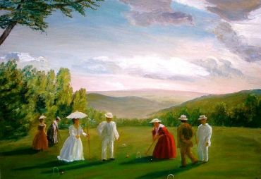 The croquet party (Carolyne Ann Bartolini Steward, 2010)