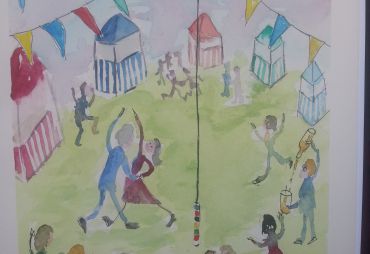 Tango and croquet at Gijón (Carmen Fernández Galaz, 2018)