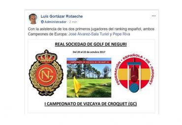 1st GC Vizcaya Championship (Real Sociedad de Golf Neguri, Guecho, 2017)