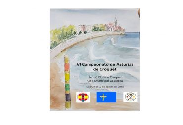 6th GC Asturias Championship (Somió Club de Croquet, Gijón, 2018)