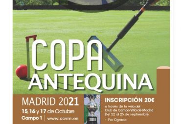 1st GC Antequina Cup (Club de Campo Villa de Madrid, Madrid, 2021)