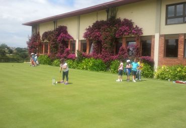 The new generations (School of Croquet, Lloreda, Gijón, 2014) 