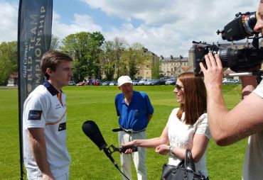 2nd GC World Team Championship-BBC news (Bath Croquet Club, Bath, 2016)