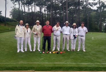  Opening of a new full-size croquet lawn in Real Sociedad de Golf de Neguri (Guecho, Vizcaya, 2017)