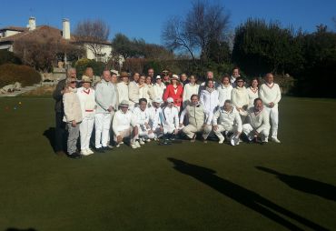 Opening match in the new croquet lawn of Puerta de Hierro (Real Club Puerta de Hierro, Madrid, 2017)