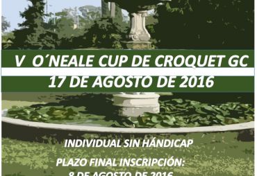 5th GC O´Neale Cup (Costa Ballena, Cádiz, 2016)