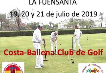 8th GC O´Neale Cup (La Fuensanta Croquet Club, Costa Ballena, 2019)