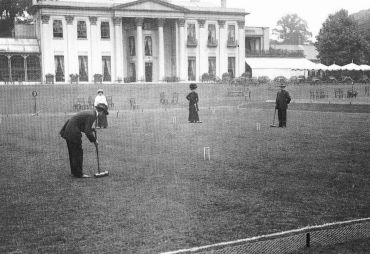 Partido de dobles (The Hurlingham Club, Londres, 1910)