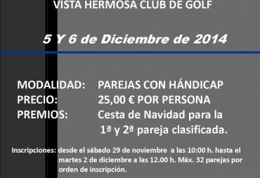 3rd GC Christmas Basket Trophy (Vista Hermosa, El Puerto, 2014)