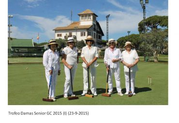 1st GC Senior Ladies Trophy (Vista Hermosa, El Puerto, 2015)