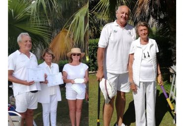 2nd GC Queen and Bishop Trophy (La Fuensanta Croquet Club, Costa Ballena, 2019)