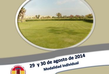 4th GC Fernando Ansorena Trophy (Costa Ballena, Cádiz, 2014)