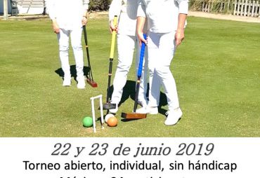 3rd GC Roland Caló Trophy (La Fuensanta Croquet Club, Costa Ballena, 2019)