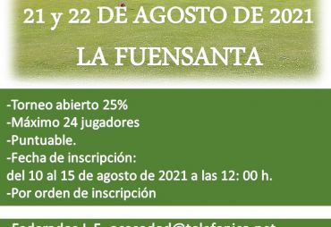 5th Roland Calo Trophy (La Fuensanta Croquet Club, Costa Ballena, 2021)