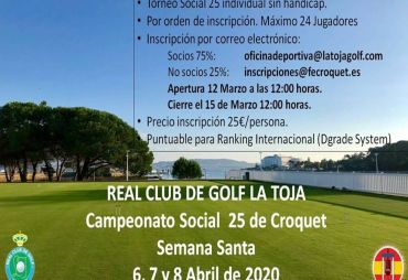 2nd GC RCGLT Spring Trophy (Real Club de Golf La Toja, El Grove, 2020)