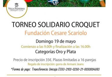 1st GC Trofeo Solidario (Villa Padierna Croquet Club, Estepona, 2019)