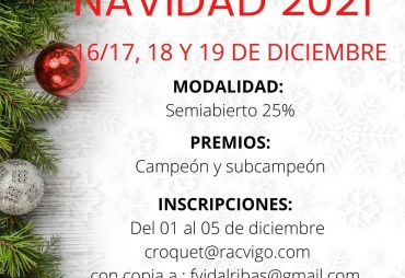 3rd RACV Christmas Trophy (Real Aero Club, Vigo, Spain, 2021)
