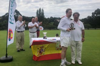 José Álvarez-Sala, nuevo campeón de Asturias de croquet