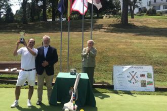 Juan Pastor, nuevo campeón de Asturias de croquet