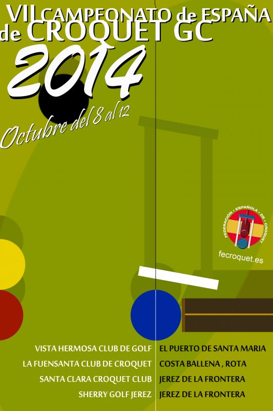Convocado el VII Campeonato de España de Croquet GC