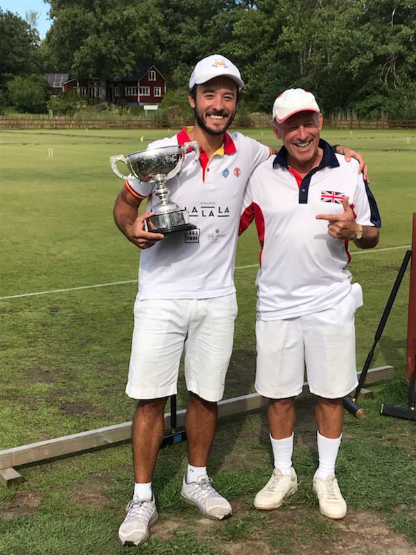 José Riva nuevamente campeón de Europa de croquet AC