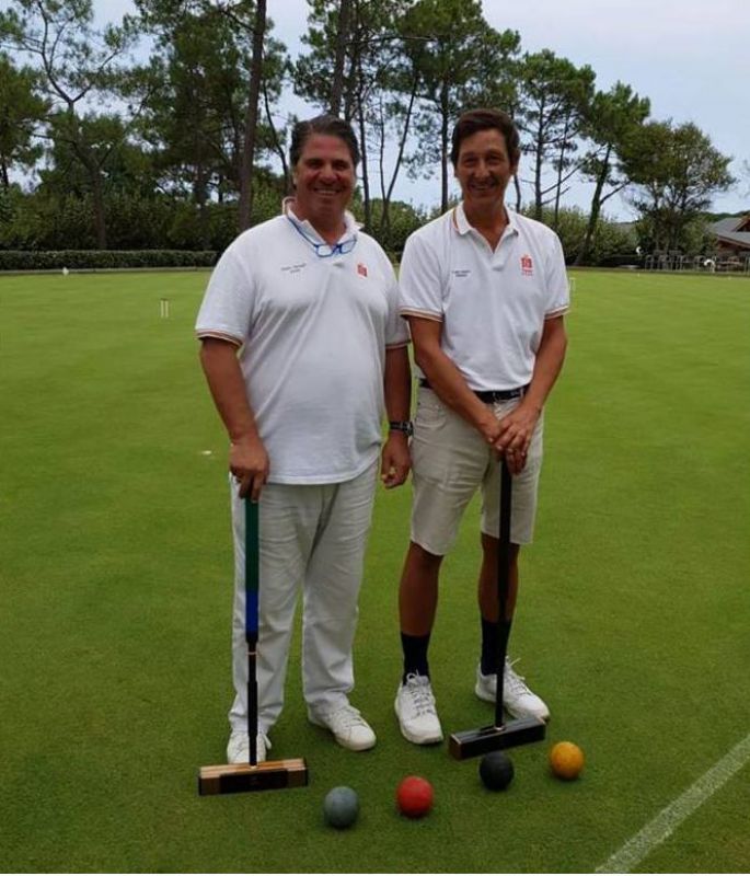 Luciano Zubiría, nuevo campeón de Vizcaya de croquet GC 