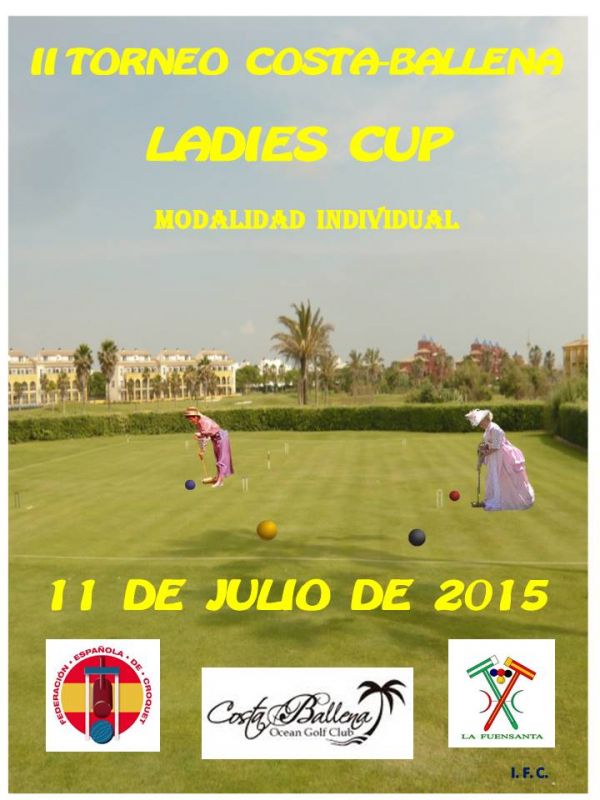 Se convoca la II Costa Ballena Ladies Cup de croquet GC