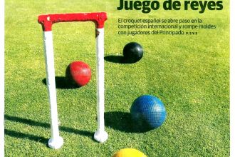 El croquet en el periódico 