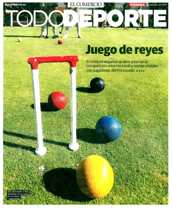 El croquet en el periódico 