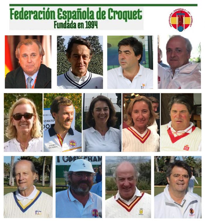 Nueva Junta Directiva de la Federación Española de Croquet