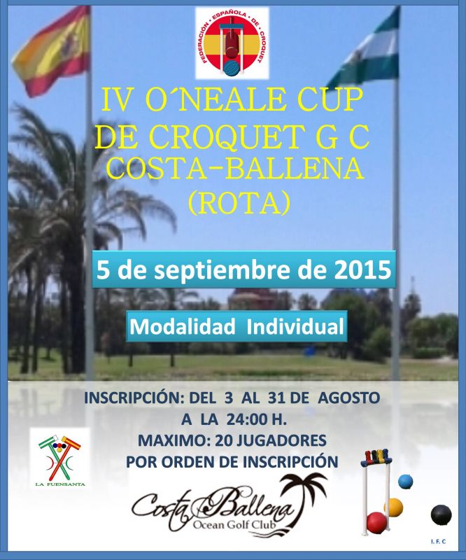 Se convoca la IV O´Neale Cup
