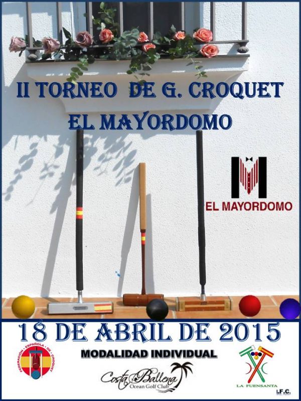Se convoca el II Trofeo El Mayordomo de Croquet GC