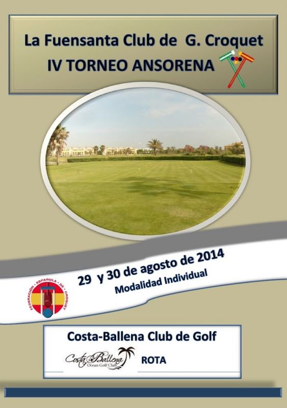 IV Trofeo Fernando Ansorena de Croquet GC