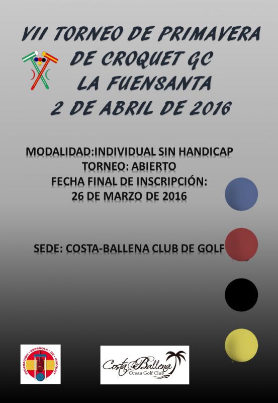 Se convoca el VII Trofeo La Fuensanta de Primavera
