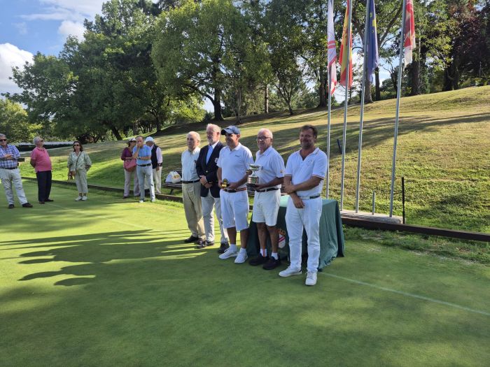 Antonio Martín de la Cruz campeón de Asturias de croquet Antonio Martín de la Cruz campeón de Asturias de croquet