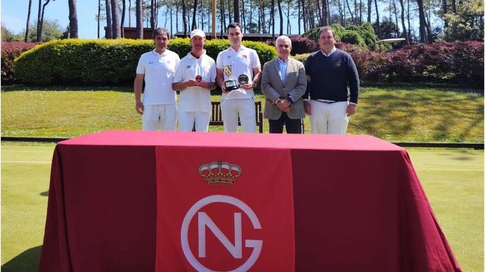 Luis Bergé, nuevo campeón de Vizcaya de croquet GC